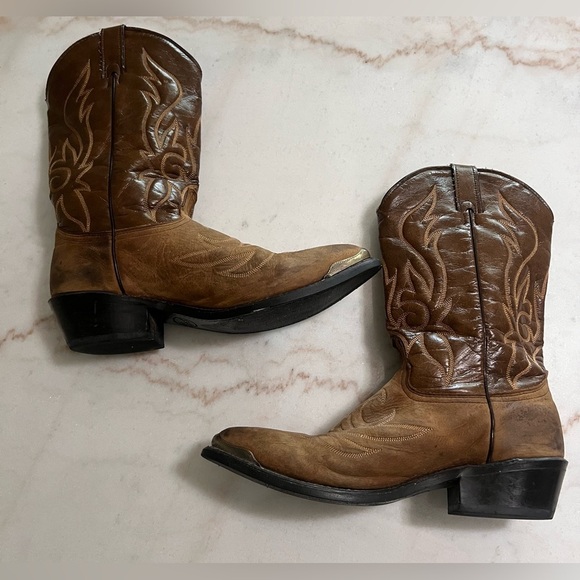 Sage by Abilene Women's Brown Western Boots Cowboy/Cowgirl Boots Size 10M - Picture 6 of 11